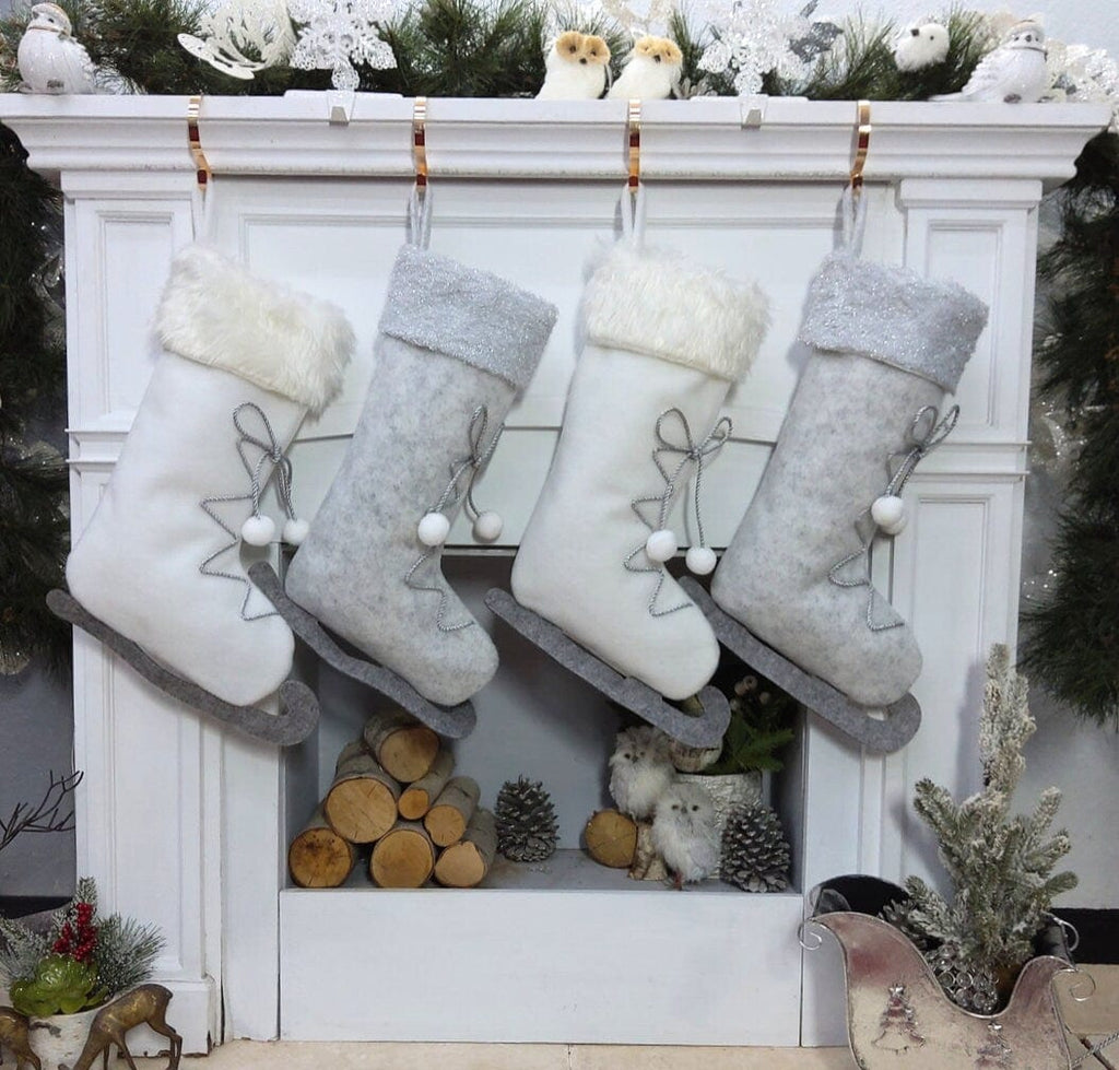 2023 Christmas Stocking Christmas Boots For Fireplace Socks