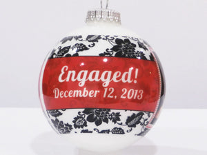 Couple Christmas Ornament - Personalized Photo Ornament for Couples Soulmate