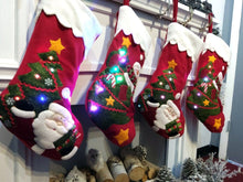 CHRISTMAS STOCKINGS Light Up Snowman Santa Personalized Christmas Stockings