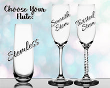 COUPLES GIFTS Monogrammed Initials Couples Gift Husband Wife His Her Set of 2 Champagne Wine Glass Engraved Glassware Renew Vows 25th Wedding Anniversary