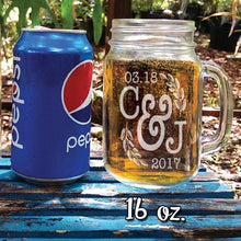 COUPLES GIFTS Personailzed Wreathe Initial Set of 2 Wedding Table Decorations Wedding Guest Favors Custom Engaged Proposal 1 Year Anniversary Unique Mugs