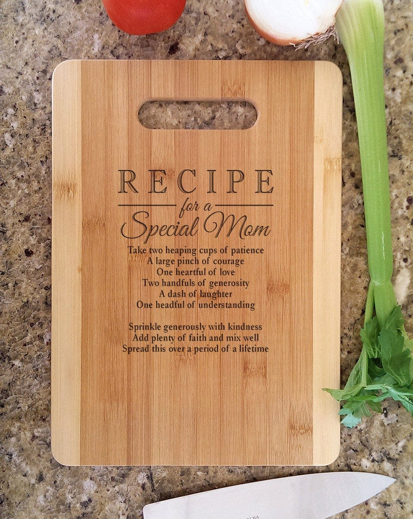 Mom’s Kitchen Engraved Cutting Board