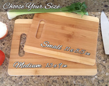 Custom Cutting Boards Personalized Cutting Board Bamboo Wood Custom Cutting Board Initial Laser Engraved Design For Wedding Gift Anniversary Gift Christmas Gift