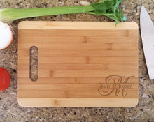 Custom Cutting Boards Personalized Cutting Board Bamboo Wood Custom Cutting Board Initial Laser Engraved Design For Wedding Gift Anniversary Gift Christmas Gift