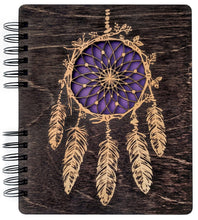 Custom Journals Dream Catcher Laser Cut Womens Sketchbook Sustainable Wood Travel Notepad Teen Diary Gift Wedding Planner Bridal Journal Graduation For Kids