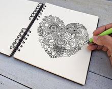 Custom Journals Heart Cutout | Journal