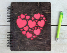 Custom Journals Heart Cutout | Journal