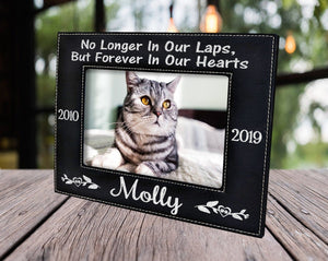 Custom Memorials No Longer In Our Laps But Forever In Our Hearts | Picture Frame