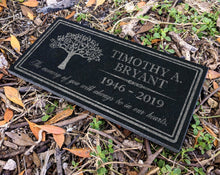 Custom Memorials WITH YOUR OWN QUOTE Tree of Life | Memorial Stone