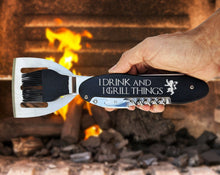 FOR DAD & GRANDPA I Drink and Grill Things GOT Grilling Master Fathers Day Gift Best Cook Chef Dad BBQ Man Woman Multi Barbecue Lover Tool Set