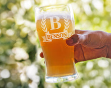 FOR DAD & GRANDPA Lager Personalized Drinking Glass for Women 20oz Beer Glass My Husband Birthday Anniversary 50th 80th Daddy Birthday for Men Daughter Gift