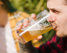 FOR DAD & GRANDPA Retro Dad Daddy Pub Glass with Kids Bithdates Father's Day Gift from Son Daughter Wife for Papa Grandpa 70th Birthday Beer Mug Present