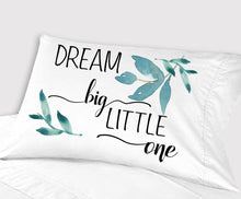 FOR KIDS & BABIES Dream Big Little One Crib Nursery Decor Baby Gifts for Boys Girls Toddler Travel Pillow Case Toddler 13x18 Baby Shower Christening Baptism