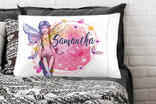 FOR KIDS & BABIES Fairy Pillowcase Personalized Cute Toddler or Girl Teen Believe in Magic Fairy God Mother Guardian Angel Little Girl Pink Custom Bed Pillow