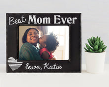 FOR MOM & GRANDMA Best Mom Ever Personalized Photo Frame Mother Grandma MiMi Mama Mother's Day Birthday Baby Shower New Mommy from Son Daughter Picture Gifts