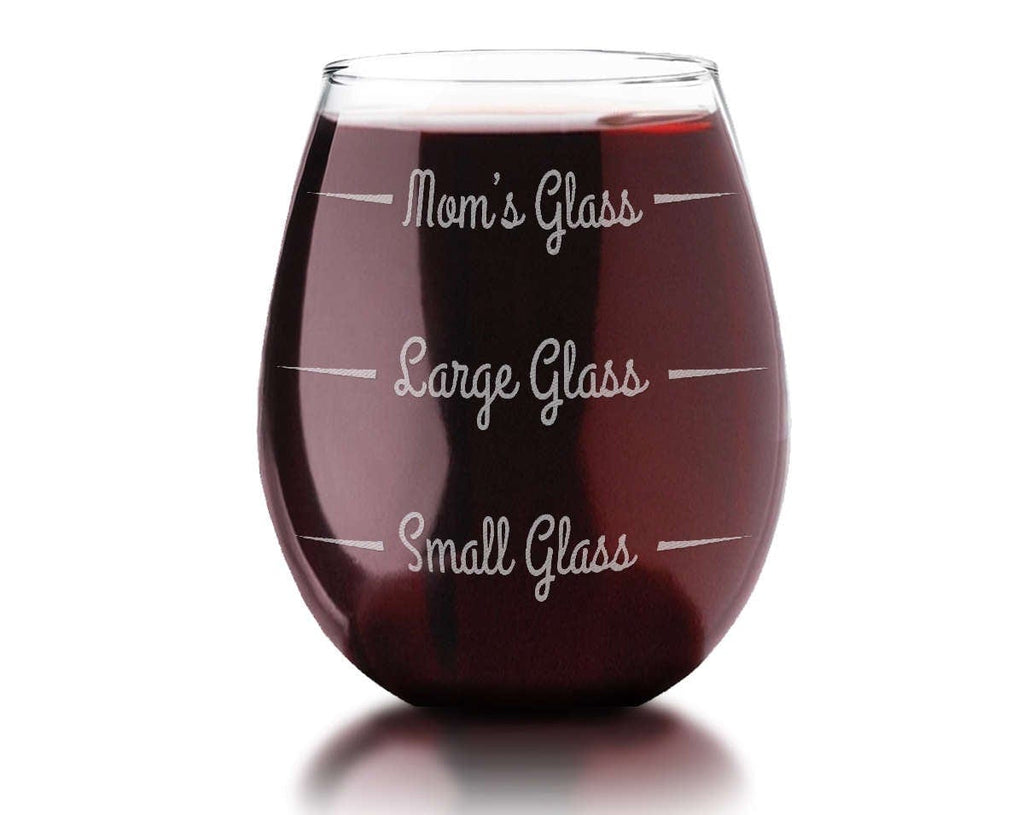 Mother in top law wine glass