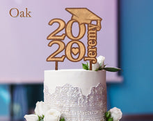 GRADUATION Class of 2022 Graduate High School College Kindergarten Party Favor Personalized Cake Topper Rustic Wooden Engraved Cup Cake Decoration Gift