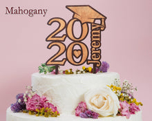 GRADUATION Class of 2022 Graduate High School College Kindergarten Party Favor Personalized Cake Topper Rustic Wooden Engraved Cup Cake Decoration Gift