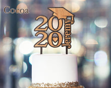 GRADUATION Class of 2022 Graduate High School College Kindergarten Party Favor Personalized Cake Topper Rustic Wooden Engraved Cup Cake Decoration Gift