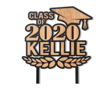 GRADUATION Class of 2022 Wooden Custom Cake or Cup Cake Topper Graduation Party Favor Rustic Prom Congrats Grad Decor Gift for Son Daughter Graduate