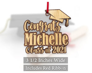 GRADUATION Congrats Graduating 2022 Wood Ornament Graduation Shadow Box Decor College Nurse Teacher Bachelor Masters His Her Party Favor for Graduates