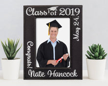 GRADUATION Engraved Photo Frame Personalized Graduation 5x7 for High School College 2020 Student Gifts for Him Her Party Decoration Favor Centerpiece