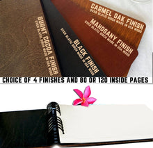Guest Books In Loving Memory | Wooden Guest Book Personalized Custom
