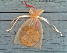 Mr and Mrs Christmas Ornament Engraved Personalized Rustic Holiday Wedding Gift Favor for Bride Groom Couples Just Married Ornaments Custom - Stocking Factory