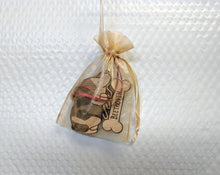 PET GIFTS Custom St. Bernard Puppy Christmas Ornament First Pet Holiday Present for Kids Dog Wood Anniversary Dog Mom Dad 1st Birthday Dog Lover Gifts