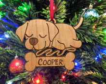 PET GIFTS Labrador Retriever Family Pet Christmas Ornament Mothers Day Gift for Dog Mom Personalized Tree Decor Birthday Lab Anniversary Present Idea