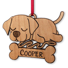 PET GIFTS Labrador Retriever Family Pet Christmas Ornament Mothers Day Gift for Dog Mom Personalized Tree Decor Birthday Lab Anniversary Present Idea