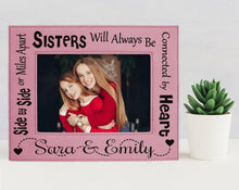 Sister Gift Distance Sister Picture Frame Personalized Best Friends Forever Birthday Present Sibling Gift Idea Best Big Little Sisters Womens Sis Photo