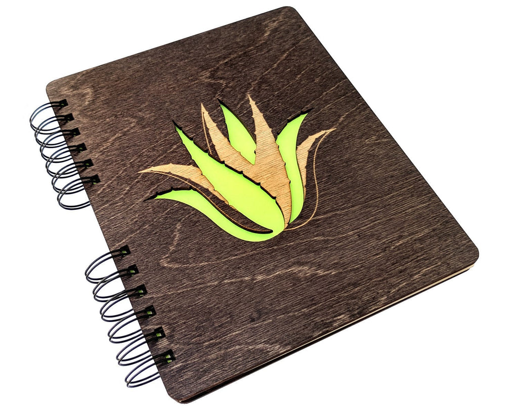 succulent notebook Succulent Plant Gift Journal Garden Rustic Wood Illustration Sketchbook  Hard Cover Blank Diary Hand Made Note Taking Book Drawing Pad Book–  Stocking Factory