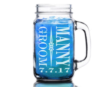 WEDDINGS Custom Wedding Party Groomsmen Gift for Best Man from Groom Engraved Mason Jar Bachelor Party Favor Gifts for Men Bulk Discount