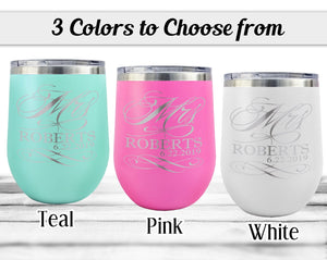 WEDDINGS Future Mrs Bride to Be New Wife Newlweds Women's Tumbler Woman Bridal Shower Anniversary Valentine Gift Mom Sister Birthday Mommy Mother Day