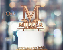 WEDDINGS Mr and Mrs Future Husband Wife Bride Groom Personalized Rustic Wedding Cake Decoration Engraved Wood Cake Topper Couples Anniversary Toppers