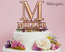 WEDDINGS Mr and Mrs Future Husband Wife Bride Groom Personalized Rustic Wedding Cake Decoration Engraved Wood Cake Topper Couples Anniversary Toppers