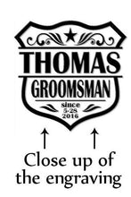 WEDDINGS ONE Personalized Wedding Party Custom Engraved Glass Decanter Bride Groom Wedding Favors Personalized Decanter for Groomsmen Best Man Father