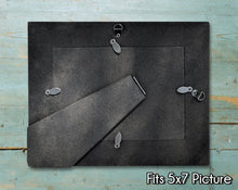 WEDDINGS Personalized Mr & Mrs Picture Frame Wedding Gift for Newlywed Couple Custom Engraved Gold or Silver Leather Frame Customized with Last Name