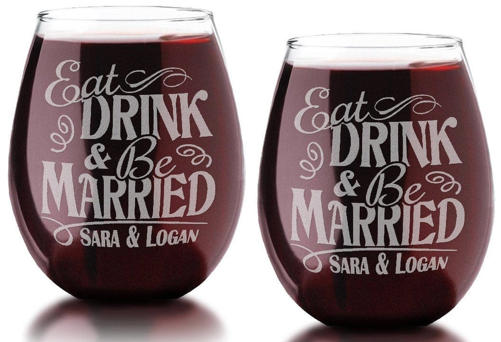 http://stockingfactory.com/cdn/shop/products/weddings-personalized-set-of-2-eat-drink-and-be-married-stemless-wine-glass-etched-custom-wedding-glassware-gift-bridal-party-decor-favors-for-bride-28965336580160_1024x1024.jpg?v=1671627595