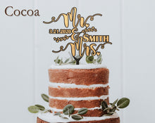 WEDDINGS Wedding Cake Topper Future Mr. and Mrs. Bridesmaid Gift for Bride Personalized Newlyweds Husband Wife Engaged Wooden Engraved Anniversary