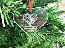 WEDDINGS Winter Wedding Love Custom Glass Ornament Personalized with Couples Name Date Wedding, Anniversary Gift for Him Her Wife Husband from Kids