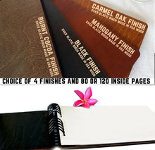 WEDDINGS Wood Flower Custom Guest Book Album Be Our Guest Personalized Wedding Favor Rustic Engraved Bridal Shower Gift Bride Groom Gift Photo Booth