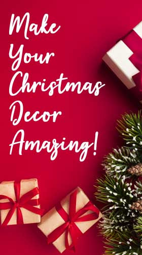 Make your Christmas decor amazing