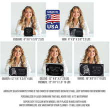 Personalized Pet Memorial Stone | Custom Grave Marker | Engraved Headstone for Cats & Dogs | Outdoor Animal Burial Monument | Pet Tombstone