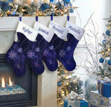 Christmas Stocking Personalized - Happy Santa, Snowman, Cat, Dog, Family XMAS Stockings