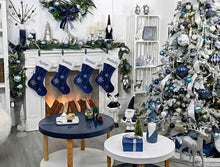 Christmas Stocking Personalized - Happy Santa, Snowman, Cat, Dog, Family XMAS Stockings