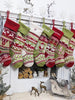 Knit Christmas Stockings Personalized 23