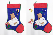 CHRISTMAS STOCKINGS Old World Christmas Stockings | Handcrafted Grandma Style Xmas Decor Santa Angel Sleigh Vintage Advent Kids Interactive Decoration