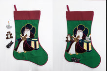 CHRISTMAS STOCKINGS Old World Christmas Stockings | Handcrafted Grandma Style Xmas Decor Santa Angel Sleigh Vintage Advent Kids Interactive Decoration